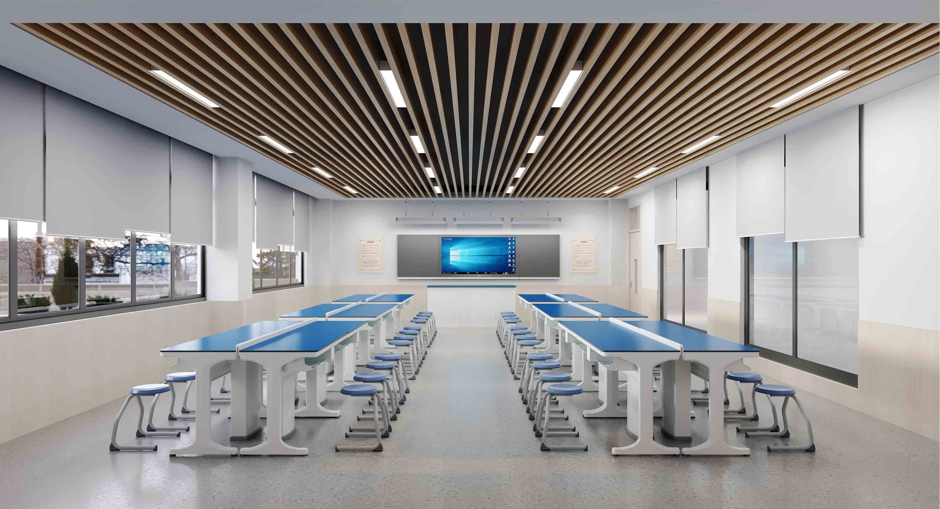 物理奥赛实验室装修设计方案