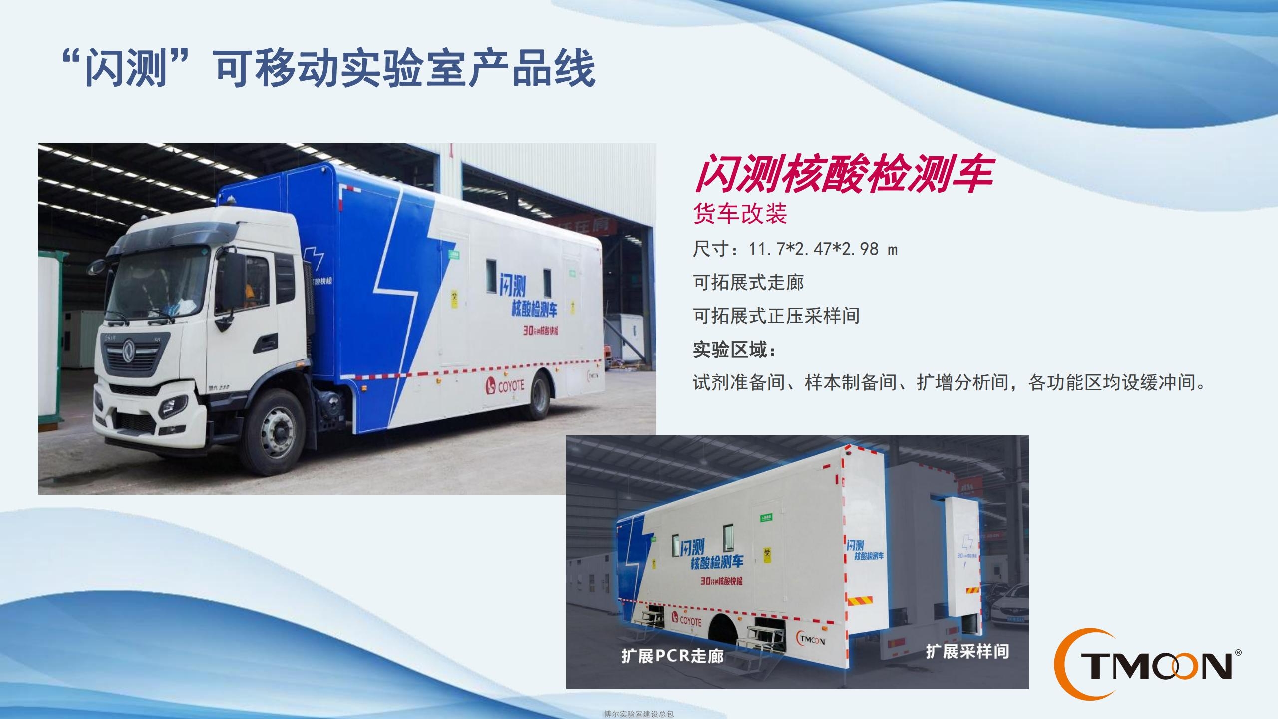 方舱实验室厂家_移动核酸检测车_闪测方舱PCR实验室价格