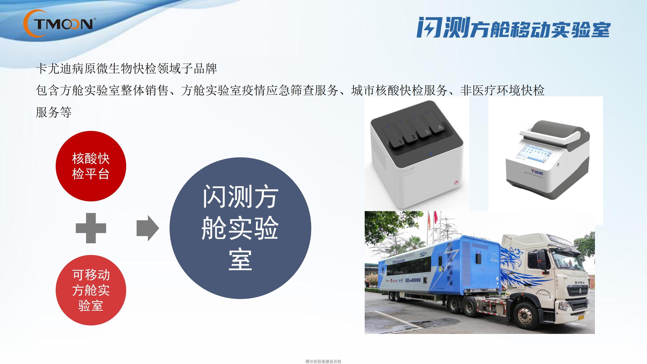方舱实验室厂家_移动核酸检测车_闪测方舱PCR实验室价格